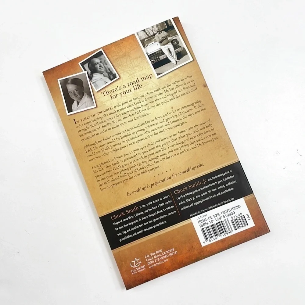 Chuck Smith A Memoir of grace by Chuck Smith Jr. paperback book